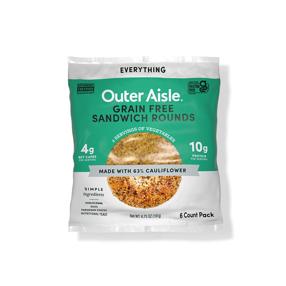 Outer Aisle® Italian Cauliflower Sandwich Thins, 6.75 oz - Smith's Food and  Drug